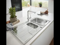 Misturador de Cozinha Grohe Minta com Ducha Extraível e Bico em L Cromado