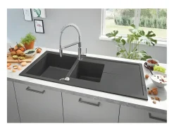 Misturador de cozinha GROHE Get com chuveiro extraível profissional