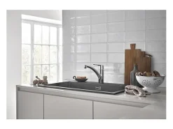 Misturador de Lavatório GROHE Start Cromado 140° Termostático