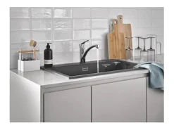 Misturador de Lavatório GROHE Start Cromado 140° Termostático