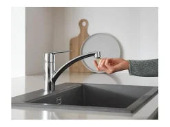 Misturador de Lavatório GROHE Start Cromado 140° Termostático