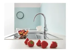 Misturador monocomando de lava-louças GROHE termostático em metal 33,2 cm