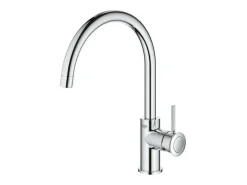 Misturador monocomando de lava-louças GROHE termostático em metal 33,2 cm