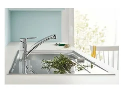 Misturador monocomando para lava-louça GROHE Start Eco - Bica baixa, Cromado, Garantia de 5 anos
