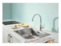 Misturador monocomando para pia GROHE Start Curve Quickfix cromado