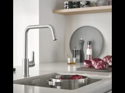 Misturadora de cozinha monocomando GROHE Start 2021 com bica alta cromada