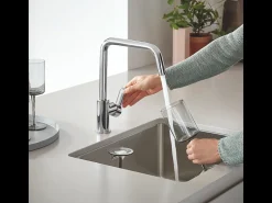 Misturadora de cozinha monocomando GROHE Start 2021 com bica alta cromada