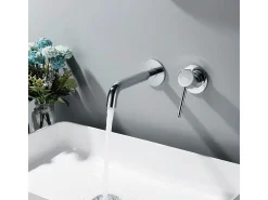 Misturadora De Instalação Oculta Rea Js-W021 Owen Chrome