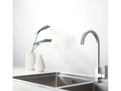 Misturadora de lava-loiça cromada Week Essebagno