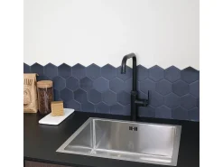 Misturadora de lavatório Architek preto mate Essebagno