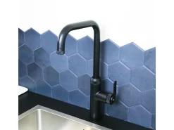Misturadora de lavatório Architek preto mate Essebagno