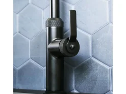 Misturadora de lavatório Architek preto mate Essebagno