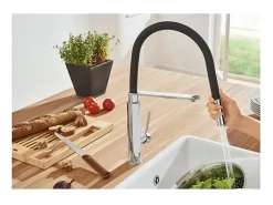 Misturadora monocomando para lava-louça Concetto GROHE 31491000 - Cromado Brilhante