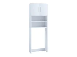 Mobiliário de casa de banho armário de máquina de lavar Jutas Branco B. 64 x A. 190 x P. 25 cm