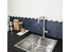 Molette Misturadora de lava-loiça em aço inoxidável Essebagno