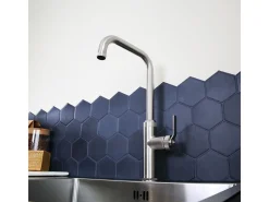 Molette Misturadora de lava-loiça em aço inoxidável Essebagno