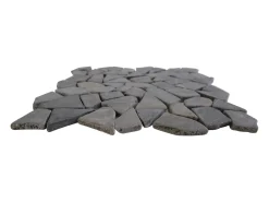 Mosaico MOLI de chão e parede mámore cinza pack 1m² pedra natural