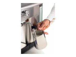 Máquina de café Ariete 1380/10 inox 1300W 15 bares com espumador de cappuccino e desligamento automático