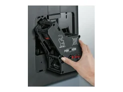 Máquina de Café Expresso Automática Siemens TE655203RW com Moinho de Cerâmica - Cinza/Preto