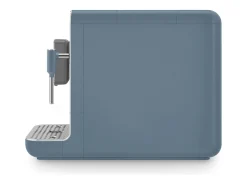 Máquina de café expresso com moinho Smeg Collezione BCC12SBMEU azul tempestade, moinho inox, bico de vapor, 19 bar, Thermoblock