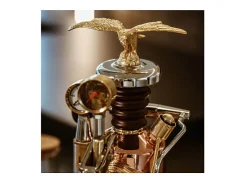 Máquina de Espresso La Pavoni Esperto Edotto 1,6L Cromo Cobre Ouro - 950W, Design Multicolorido