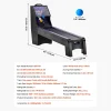 Máquina de Skeeball SucceBuy 274cm Lançar e Marcar Mesa de Jogo Arcade Marcador Eletrônico Sala de Jogos 4 Bolas