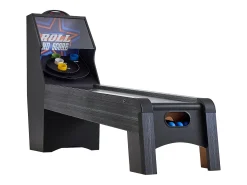 Máquina de Skeeball SucceBuy 274cm Lançar e Marcar Mesa de Jogo Arcade Marcador Eletrônico Sala de Jogos 4 Bolas