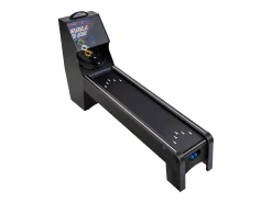 Máquina de Skeeball SucceBuy 274cm Lançar e Marcar Mesa de Jogo Arcade Marcador Eletrônico Sala de Jogos 4 Bolas