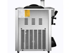 Máquina de Sorvete Mole SucceBuy, 22-30 L/H, 2200 W, Máquina de Sorvete Italiano Comercial Tronco 2x6 L