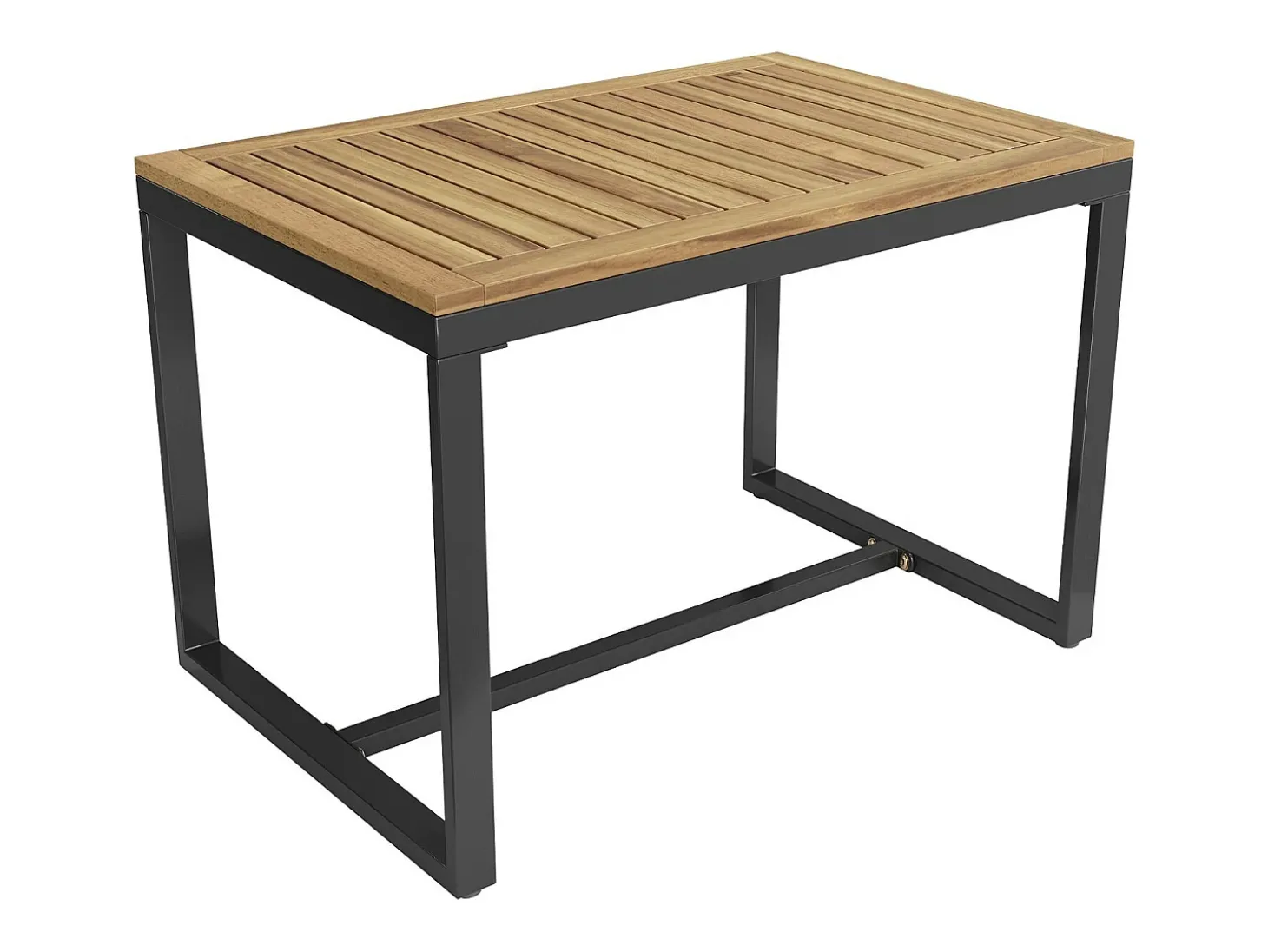 Móveis de jardim de metal, sofá modular e mesa de café, com 2 poltronas, 7-8 assentos, bege