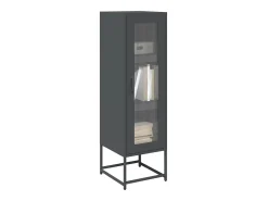 Móvel alto 36x39x123 cm aço laminado a frio antracite