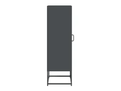 Móvel alto 36x39x123 cm aço laminado a frio antracite