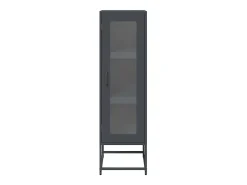 Móvel alto 36x39x123 cm aço laminado a frio antracite