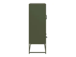 Móvel alto 68x39x111,5 cm aço verde azeitona