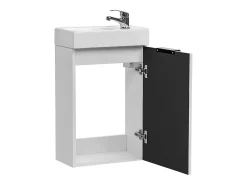 Móvel com lavatório 1 porta Adriel branco