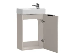 Móvel com lavatório 1 porta Adriel bege