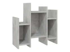 Móvel de apoio 60x26x60cm derivados de madeira cinzento cimento