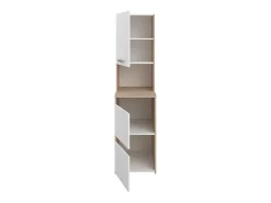 Móvel de arrumação para casa de banho com 3 portas e 4 prateleiras C47 x A184 cm - ERKANO