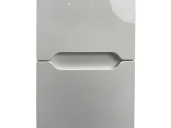 Móvel de casa de banho com lavatório duplo e coluna 120 cm branco SELITA