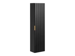 Móvel de casa de banho lavatório de pousar e coluna preto 120 cm ZEVARA