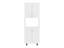 Móvel de cozinha haaus Arno, 4 portas, branco, 56 x 30 x 161 cm