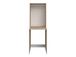 Móvel de lavandaria para máquina de lavar com barra de pendurados C65xA184 cm - ERKANO