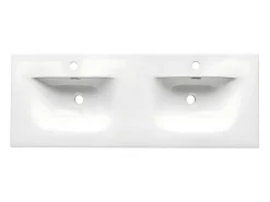 Móvel de lavatório duplo Adriel bege 120cm