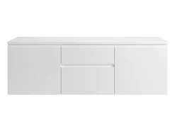 Móvel de lavatório suspenso branco, L150 x A46 x P50 cm, JIMENA II