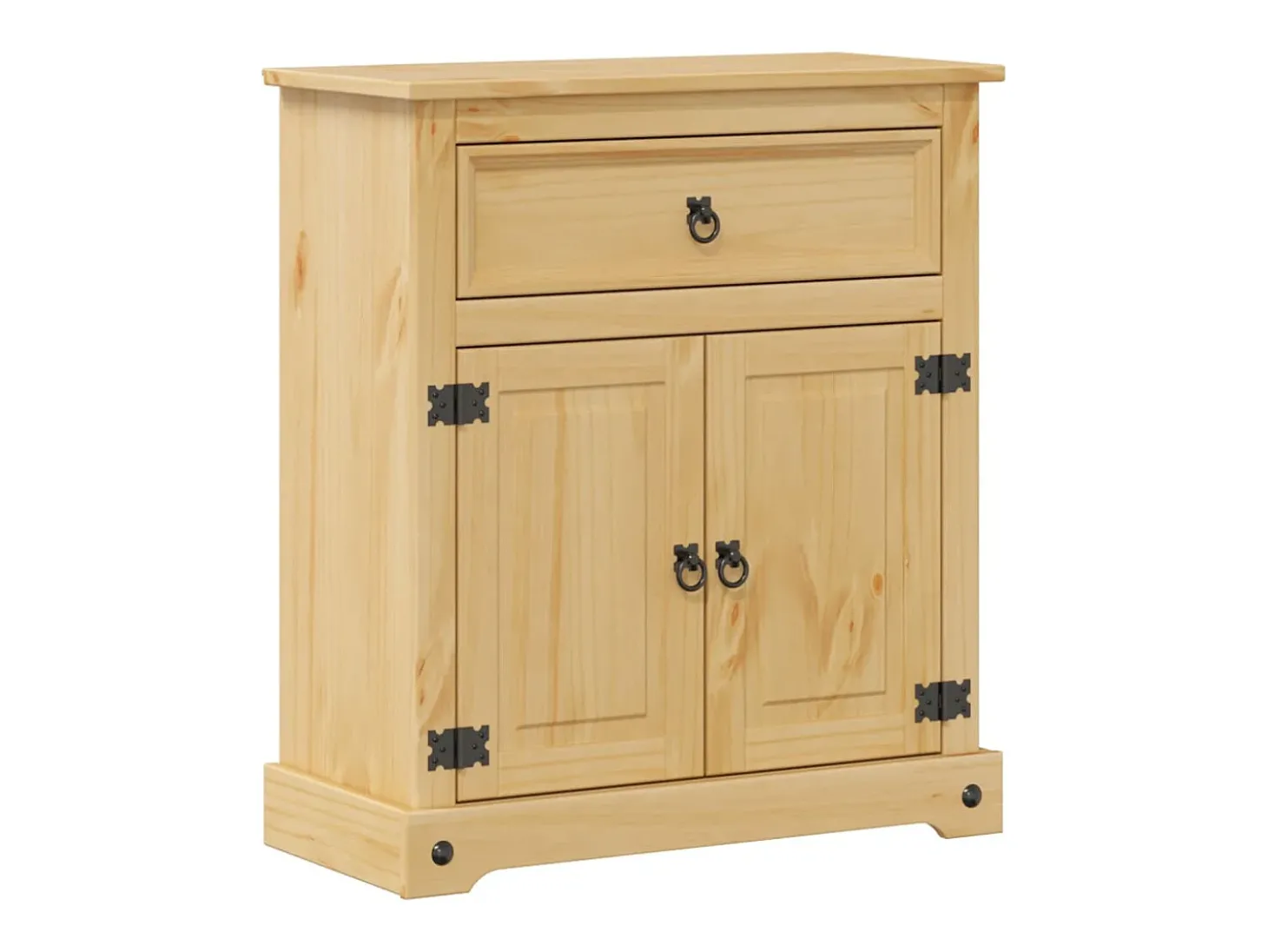 Móvel de WC Corona 70x33x80 cm madeira de pinho maciça