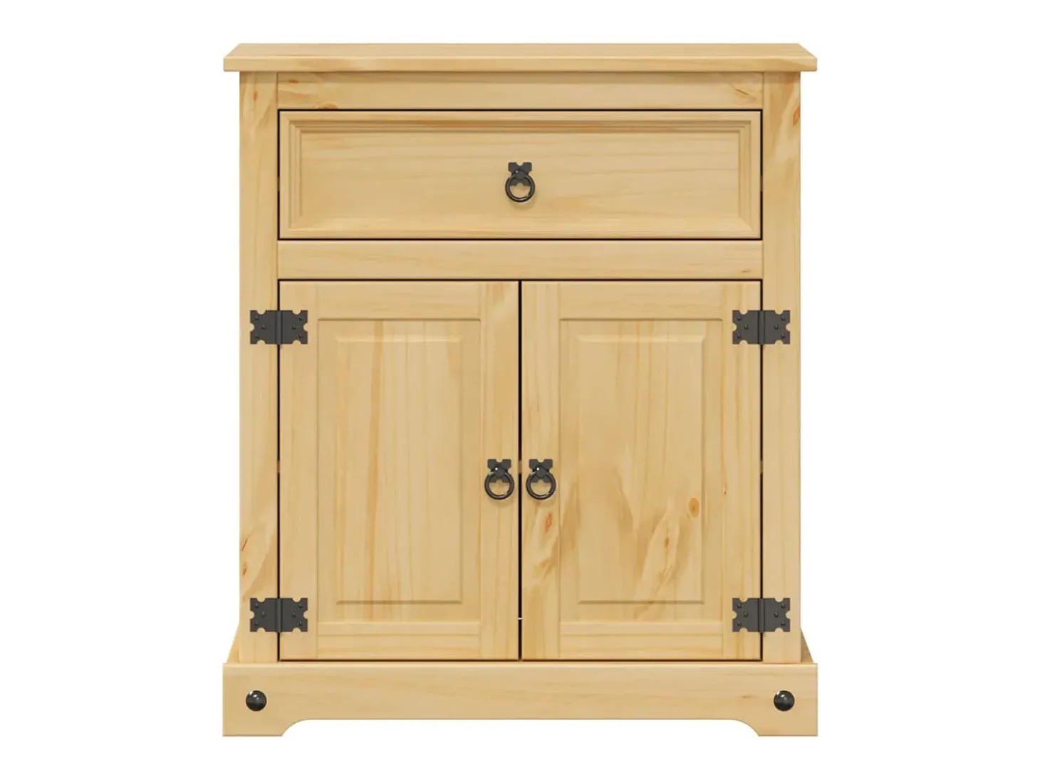Móvel de WC Corona 70x33x80 cm madeira de pinho maciça