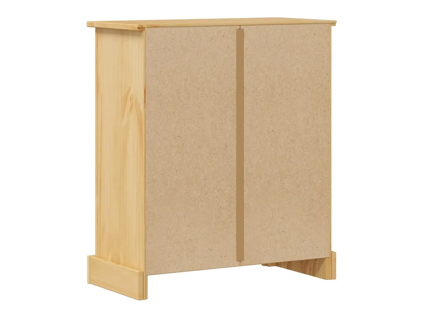 Móvel de WC Corona 70x33x80 cm madeira de pinho maciça