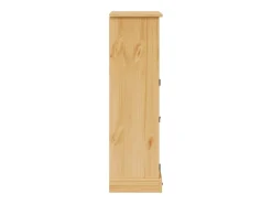 Móvel de WC Corona 70x33x110 cm madeira de pinho maciça