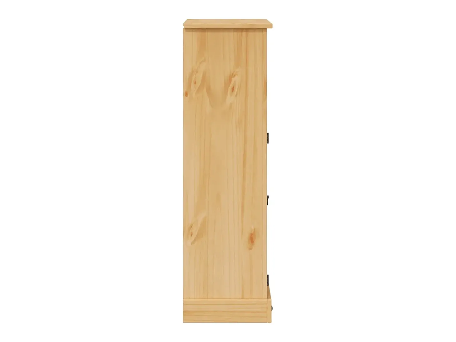 Móvel de WC Corona 70x33x110 cm madeira de pinho maciça