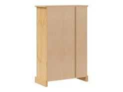 Móvel de WC Corona 70x33x110 cm madeira de pinho maciça